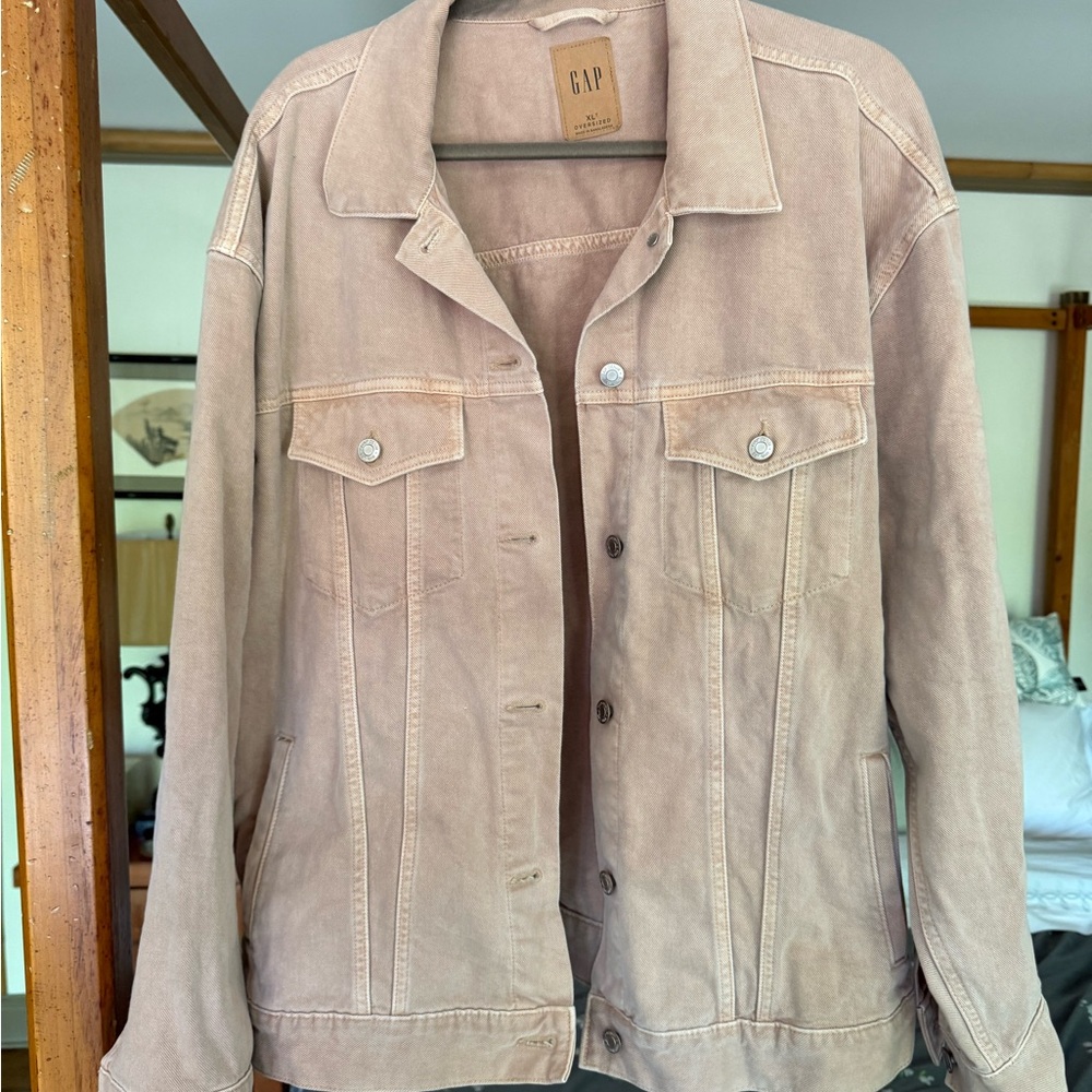 GAP Tan Jean Jacket